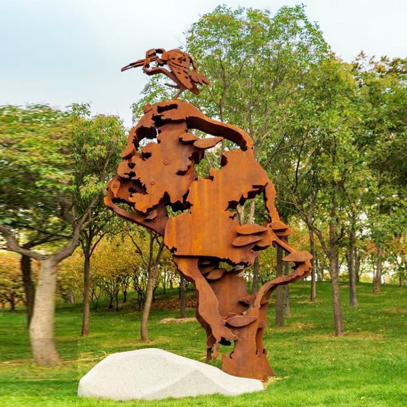 那坡耐候钢雕塑